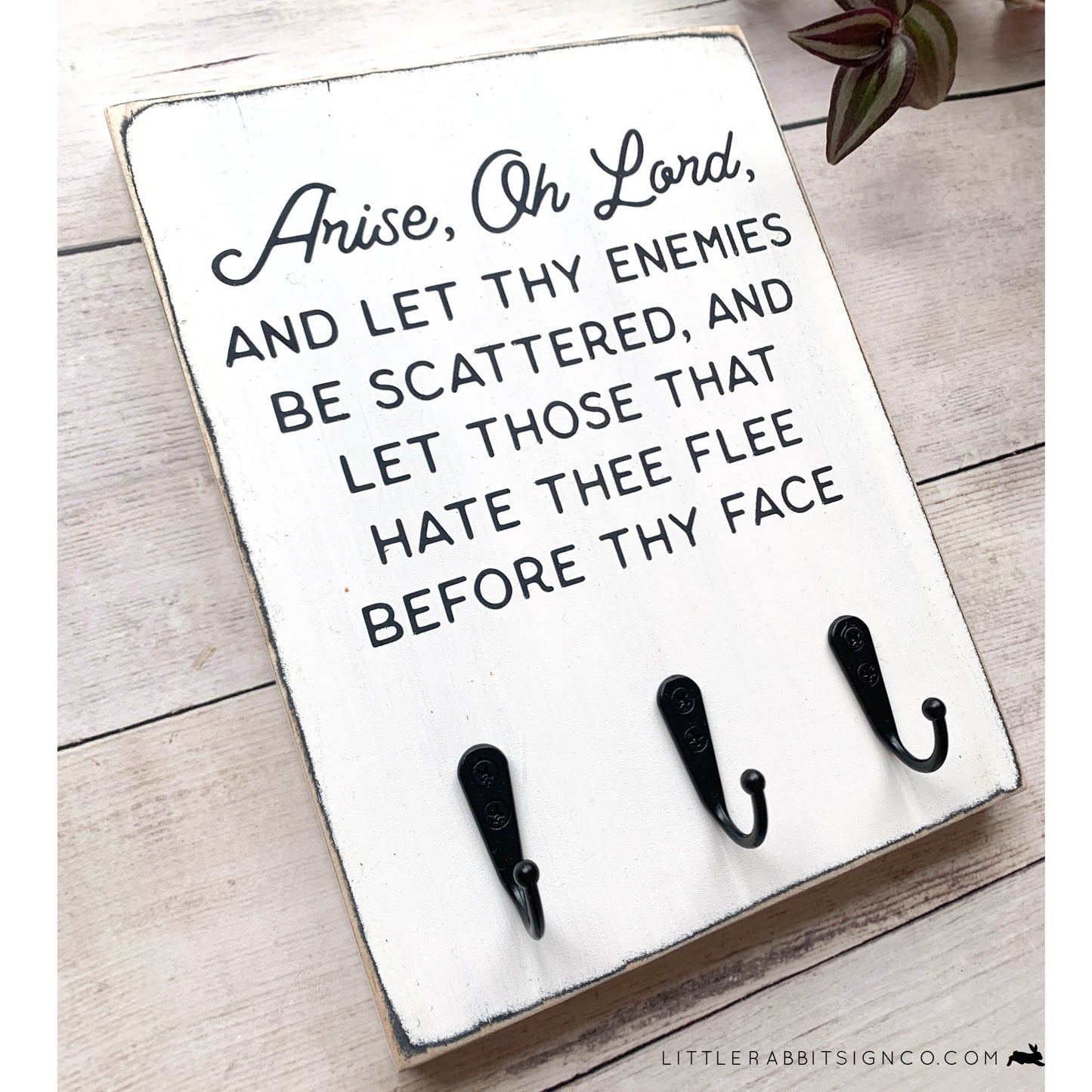 Holy Face Prayer - Rosary Hanger